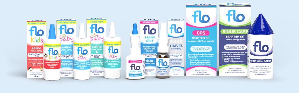 Why FLO? The full Nasal Spray and Nasal Drops from FLO